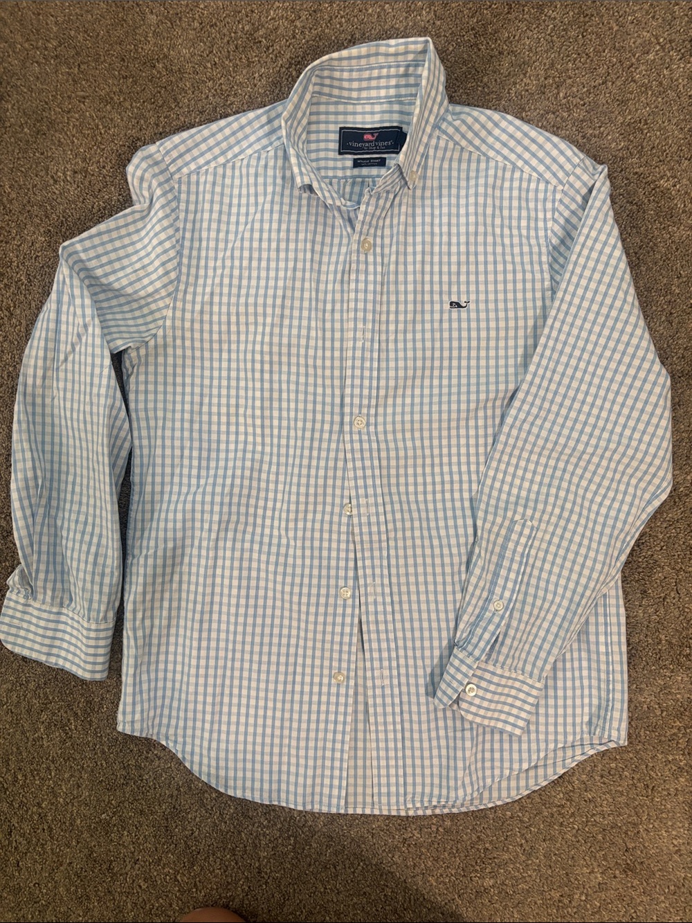 Vineyard Vines Gingham Button-Down Shirt